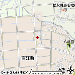 岐阜県大垣市直江町87周辺の地図