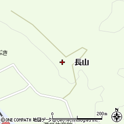 鳥取県西伯郡伯耆町長山周辺の地図