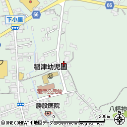 岐阜県瑞浪市稲津町小里666-1周辺の地図