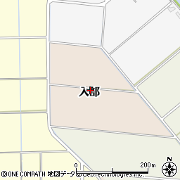 神奈川県平塚市入部周辺の地図