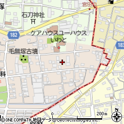 愛知県一宮市浅井町尾関同者78-3周辺の地図