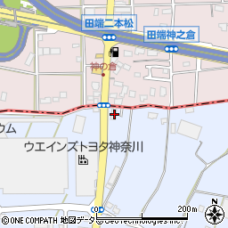 神奈川県茅ヶ崎市萩園714周辺の地図