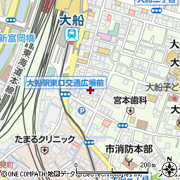 居酒屋 柚子凪周辺の地図