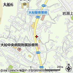 株式会社白洋舎　湘南支店湘南サービス店周辺の地図