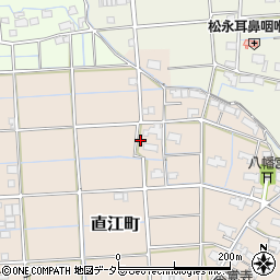岐阜県大垣市直江町86周辺の地図