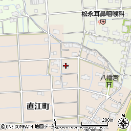岐阜県大垣市直江町92周辺の地図
