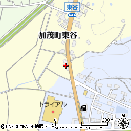 島根県雲南市加茂町東谷26周辺の地図