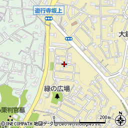 神奈川県藤沢市大鋸3丁目13周辺の地図