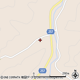 島根県安来市上吉田町1067周辺の地図