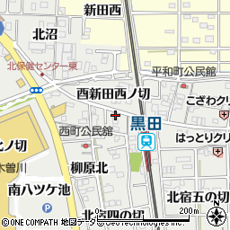 愛知県一宮市木曽川町黒田西針口北ノ切25周辺の地図