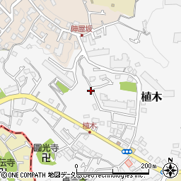 神奈川県鎌倉市植木438-2周辺の地図