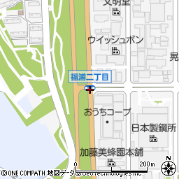福浦２周辺の地図