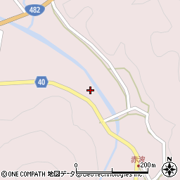 鳥取県鳥取市用瀬町赤波188周辺の地図