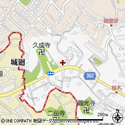神奈川県鎌倉市植木484-3周辺の地図