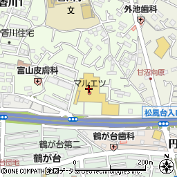マルエツ茅ヶ崎店周辺の地図