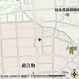 岐阜県大垣市直江町84周辺の地図