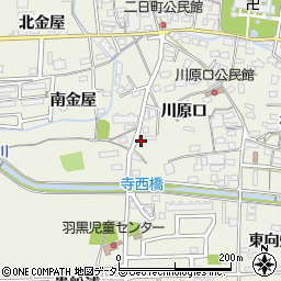 愛知県犬山市羽黒川原口60周辺の地図