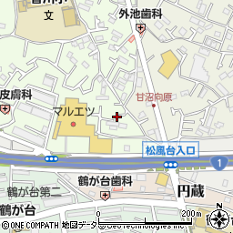 神奈川県茅ヶ崎市香川1丁目2周辺の地図