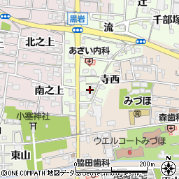 愛知県一宮市浅井町黒岩石刀山38周辺の地図