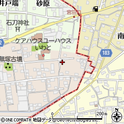 愛知県一宮市浅井町尾関同者66周辺の地図