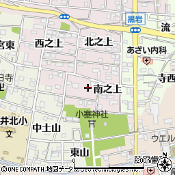 愛知県一宮市浅井町河田宮浦周辺の地図
