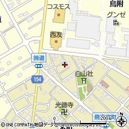愛知県江南市飛高町宮町20周辺の地図