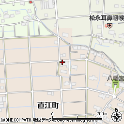 岐阜県大垣市直江町83周辺の地図