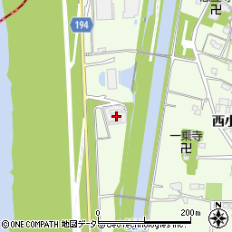 岐阜県羽島市小熊町西小熊4195周辺の地図