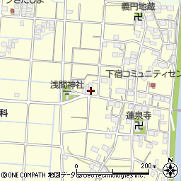 岐阜県大垣市墨俣町下宿162-6周辺の地図