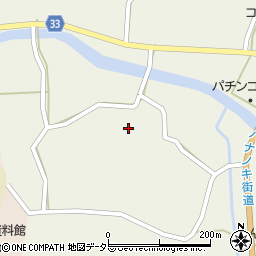 岐阜県恵那市山岡町上手向1483周辺の地図