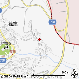 神奈川県足柄上郡大井町篠窪233周辺の地図