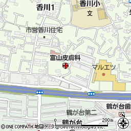 神奈川県茅ヶ崎市香川1丁目11-25周辺の地図