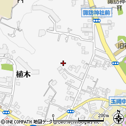 神奈川県鎌倉市植木200周辺の地図