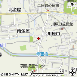 愛知県犬山市羽黒川原口56周辺の地図