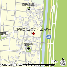 岐阜県大垣市墨俣町下宿13周辺の地図