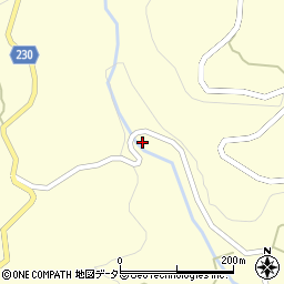 鳥取県鳥取市佐治町津無607周辺の地図