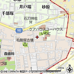 愛知県一宮市浅井町尾関同者48周辺の地図