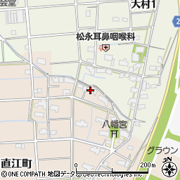 岐阜県大垣市直江町31周辺の地図