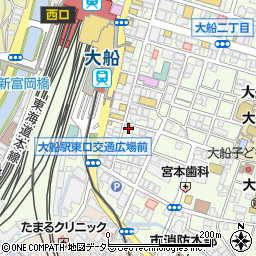 ミジンコ食堂周辺の地図