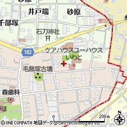 愛知県一宮市浅井町尾関同者50周辺の地図