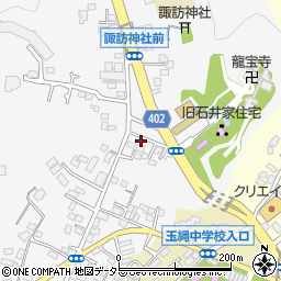 神奈川県鎌倉市植木115-39周辺の地図