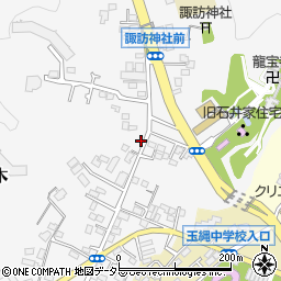 神奈川県鎌倉市植木183-1周辺の地図