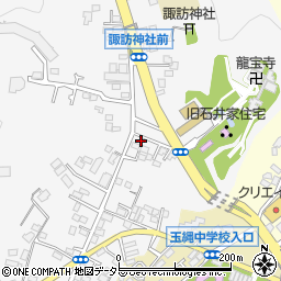 神奈川県鎌倉市植木115-12周辺の地図