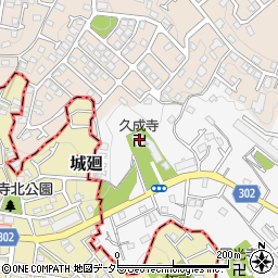 神奈川県鎌倉市植木494周辺の地図