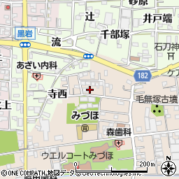 愛知県一宮市浅井町尾関同者12周辺の地図