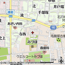 愛知県一宮市浅井町尾関同者12-3周辺の地図