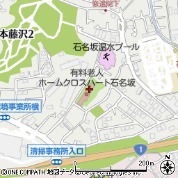 クロスハート石名坂・藤沢周辺の地図