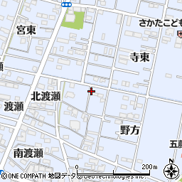 愛知県一宮市木曽川町里小牧（流）周辺の地図