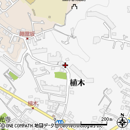 神奈川県鎌倉市植木378-5周辺の地図