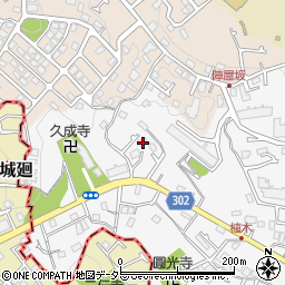 神奈川県鎌倉市植木480-1周辺の地図